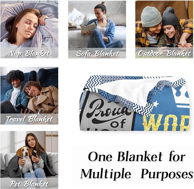 Brother in Law Birthday Gifts Fathers Day, for Brother in Law Adult Blanket 60"x50"