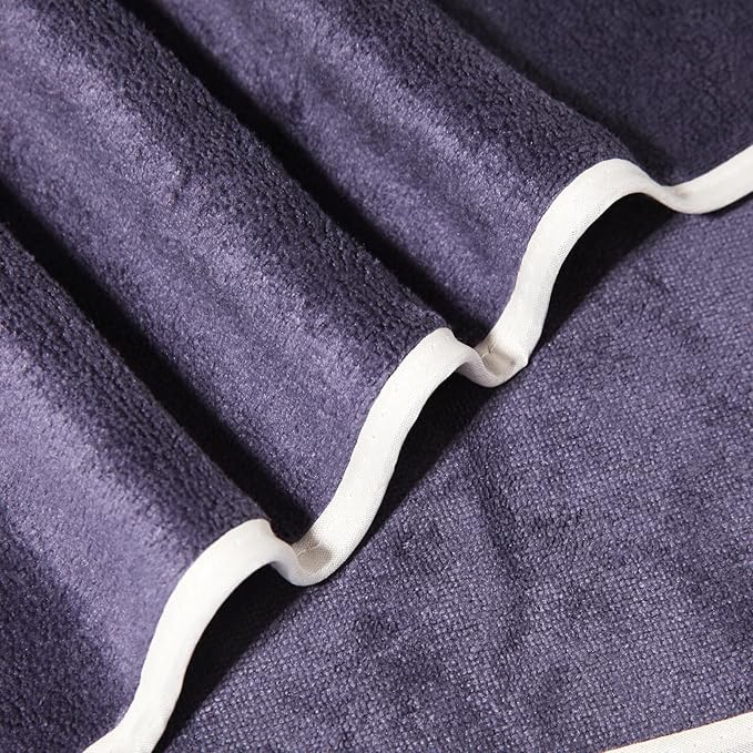 Microfiber Gym Towel Set for Men Women, Super Soft and Quick-Drying Towels for Fitness, Yoga, Cycling, Swimming (Blue+Grey+Purple, 3 Pack)