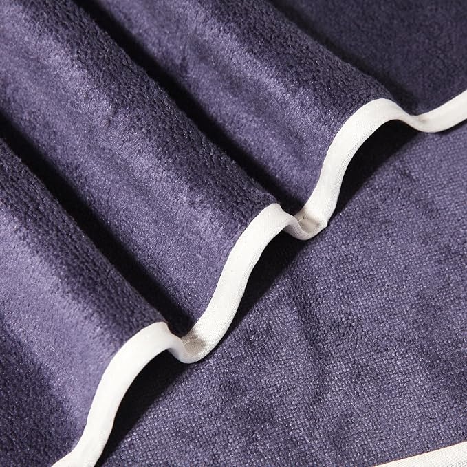 Microfiber Gym Towel Set for Men Women, Super Soft and Quick-Drying Towels for Fitness, Yoga, Cycling, Swimming (Navy Blue, 3 Pack)