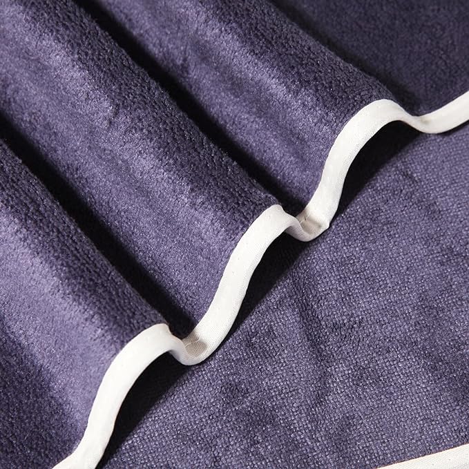 Microfiber Gym Towel Set for Men Women, Super Soft and Quick-Drying Towels for Fitness, Yoga, Cycling, Swimming (NavyBlue+CoolGrey+Grey, 3 Pack)