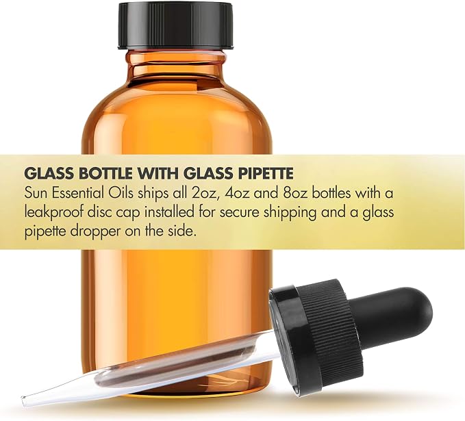 Sun Essential Oils - Clean The Air Essential Oil 16oz for Aromatherapy, Diffuser, Soothing, Calming, Eases Stress - Aromatherapy Diffuser Oil