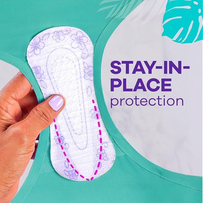 Always Daily Protect Multi-Style Liners, Regular Length, Unscented Panty Liners, Up to 100% Odor Free and Fragrance Free, Cleanguard Quilted Core Absorbs Wetness and Odors, 108 Count
