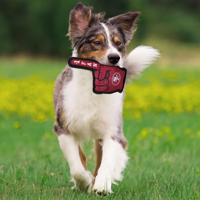 Pets First NFL Unisex NFL #1 Fan Dog Toy