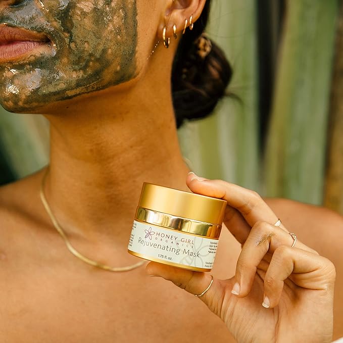Honey Girl Organics Rejuvenating Mask, 1.75 Fluid Ounce