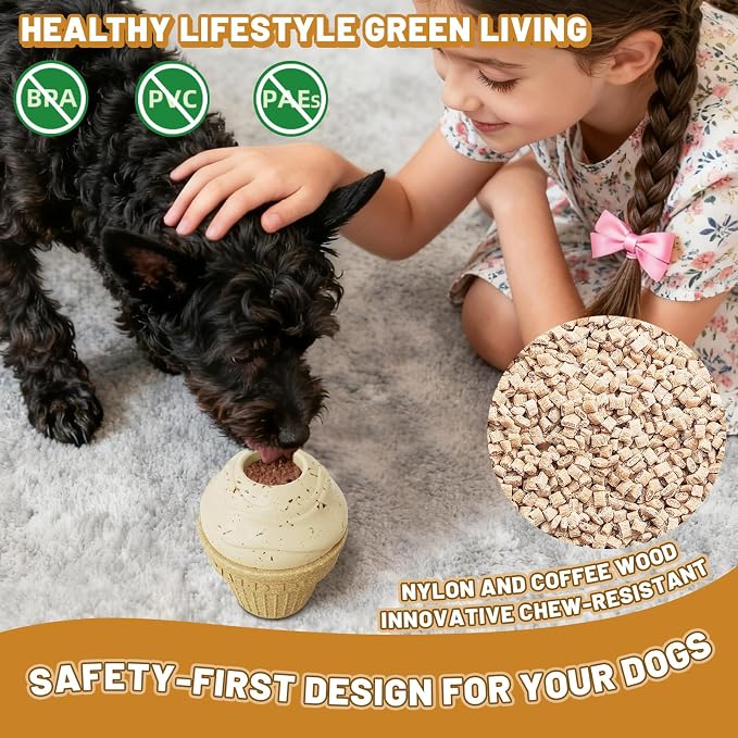 Indestructible Frozen Treat Dispenser Dog Chew Toy