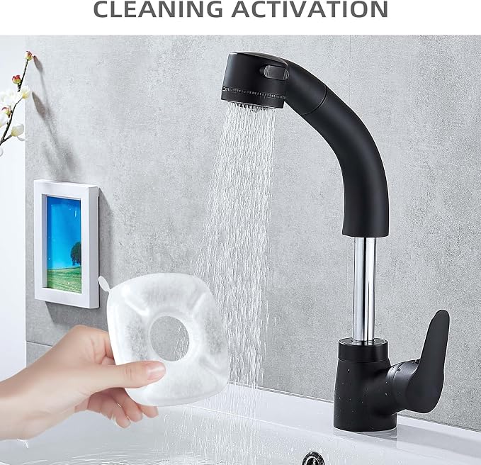 Cat Water Fountain Filter Pet Drinking Fountain Filter, Compatible with 67/95/135/85oz Automatic Pet Dispenser, Triple Filtration Dog Fountain Filter, 4 Pack (4 Carbon Filters+4 Sponge Filters)