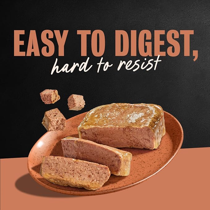 Cesar Classic Loaf in Sauce Wet Dog Food, Duck Recipe, 3.5 oz, 24 Count | Made in USA, Real duck #1 ingredient, no fillers/added sugar/artificial flavors, use as meal or topper, easy peel trays