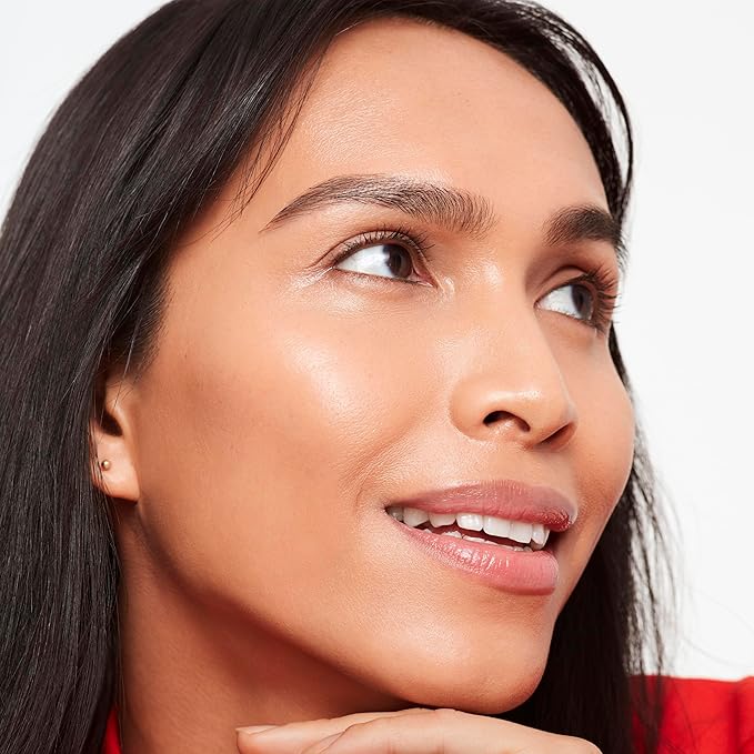 Saie Glowy Super Skin Tint Liquid Foundation - Weightless + Dewy Foundation with Lightweight Medium Coverage - Hydrating Face Makeup + Skin Care Serum Hybrid with Hyaluronic Acid - Shade 18 (1.01 oz)