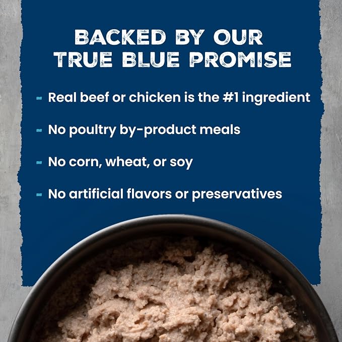 Blue Buffalo Wilderness Variety Pack Adult Wet Dog Food, 12.5 oz, 6 ct | Beef & Chicken Grill and Chicken & Salmon Grill (3 of each), High Protein & Grain-Free Recipes, Natural Ingredients