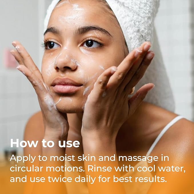 A.M.B.O. Clean Skin Clarifying Cleanser | Clean-Label Facial Cleanser with Aloe, Geranium & Eucalyptus | Removes Oil, Makeup & Buildup | Vegan & Cruelty-Free