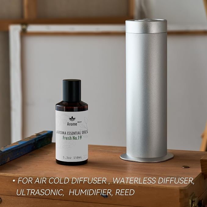Hotel Scents Fresh No.19 5.3Fl Oz, Luxury Aroma & Hotel Collection Diffuser Oil- Hotel Diffuser Oil for Aromatherapy- Bigger Bottle, Bolder Aroma & Longer Lasting