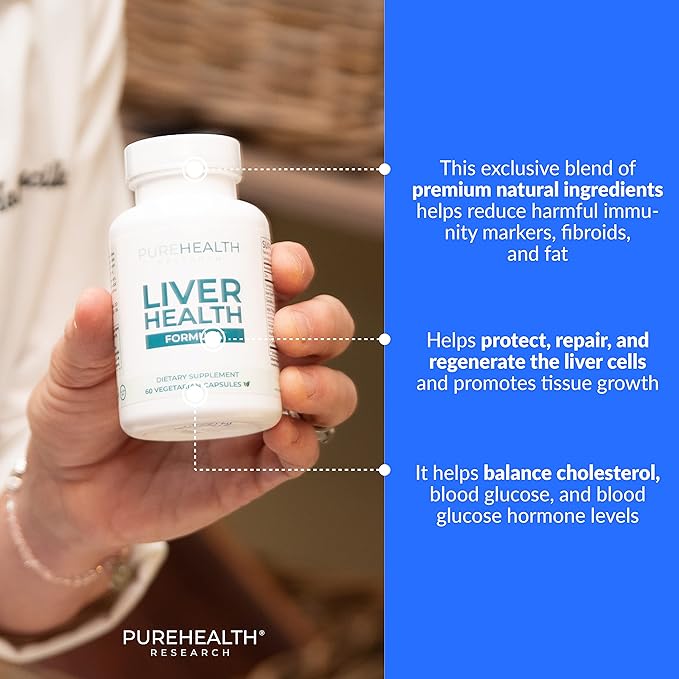 Liver Health Detox and Cleanse Supplement for Fatty Liver - Healthy Liver Blend with Artichoke Extract, Milk Thistle and Dandelion - Liver Support Support Supplements for Women & Men - 2 Bottles