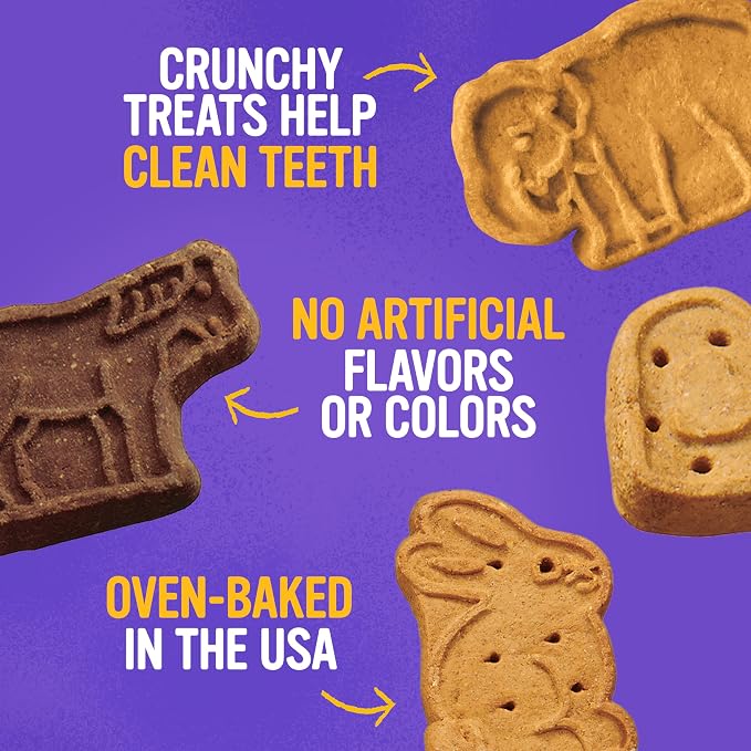 Blue Dog Bakery, More Crunch Assorted Biscuit, Large Dog Treats 5lb Box | Crunchy Oven-Baked Dog Treat Biscuits Bacon Chicken Cheese Peanut Butter, Made with Premium Wholesome Ingredients in the USA