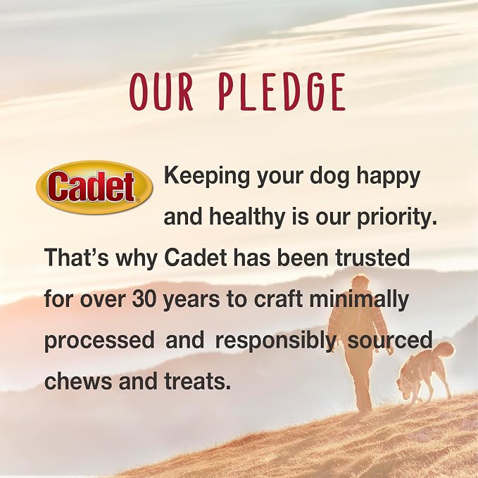 Cadet Gourmet Chicken Wrapped Biscuits Dog Treats, 42 oz | Made with real chicken, dog treats wraps, crunchy healthy dog treats, great for training, for small & large breeds