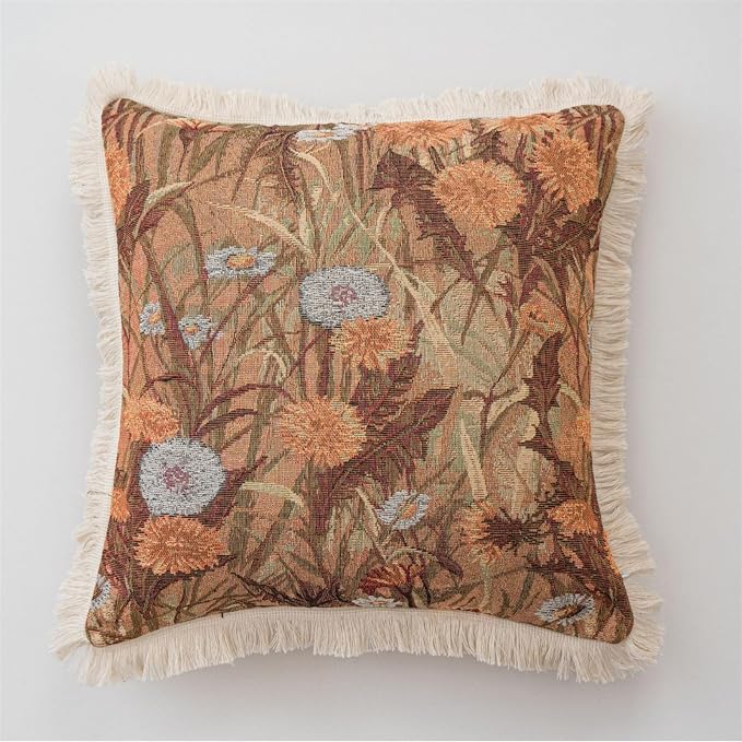 Household Pillow Covers with Insert Soft Faux Floral Protectors Covers for Outdoor Traveling Decoration Throw Pillow Cover with Insert