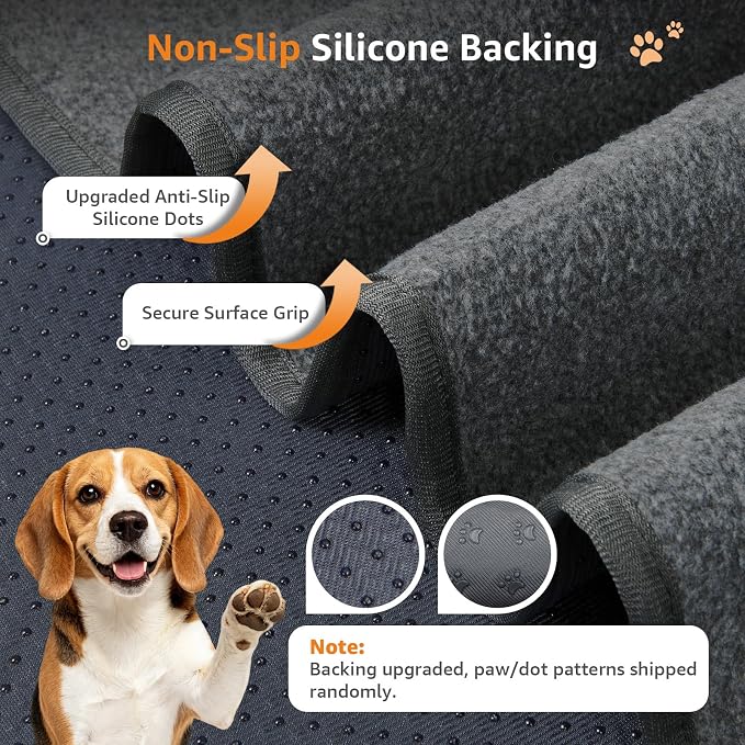 LOOBANI Washable Pee Pads for Dogs, 2 Pack Non-Slip and Leak-Proof,48"x60" | Super Absorbent Reusable Dog Pee Pads, Machine Washable, Extra Large for Whelping, Crate, Playpen, Floor, Housebreaking