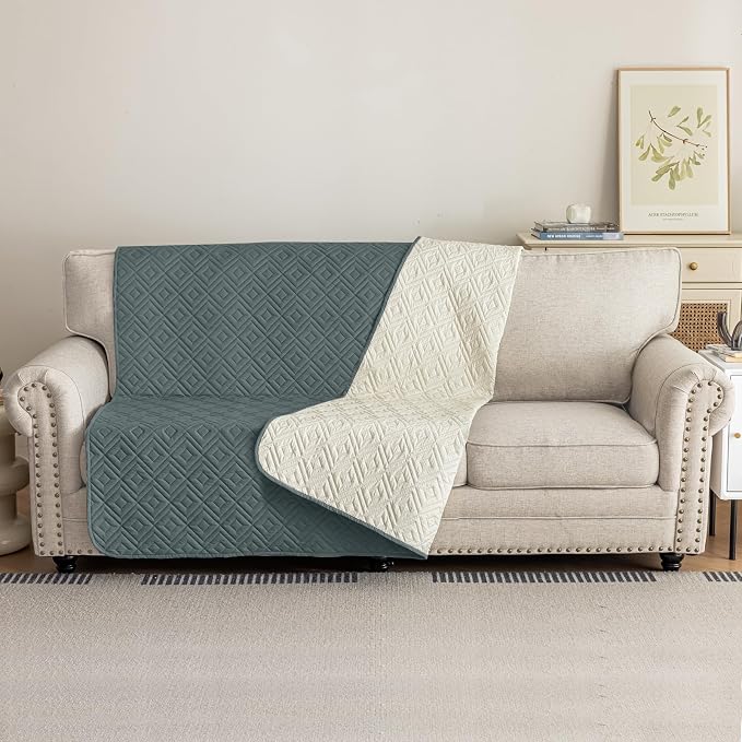 2026 Waterproof Chaise Dog Blanket (40"x50") Comfy Sofa Lounge Mat for Pets with Anti-Slip Back, Universal Incontinence Lightweight Liner Pad for Furniture Car Picnic etc Durable Washable, Dark Grey