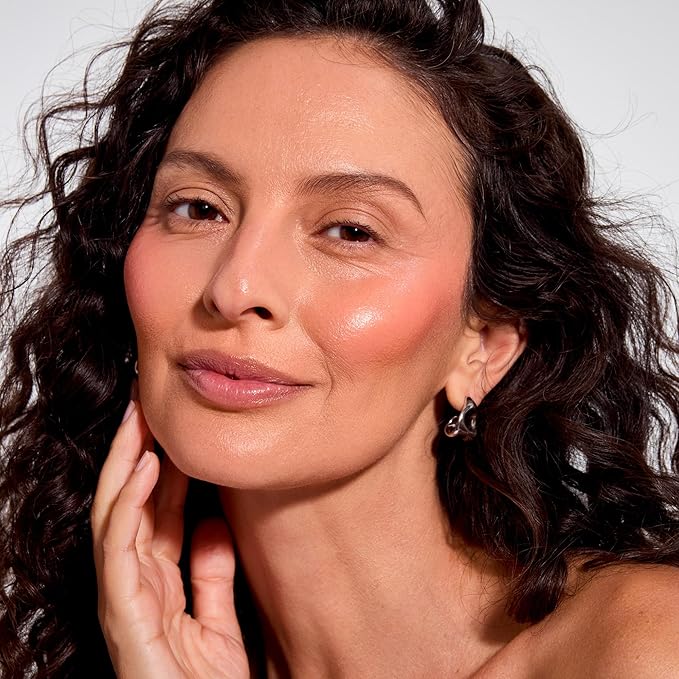 EarthsCure Cream Blush Stick (Malibu Sunrise - Peach Coral) - Multi-Use Cheek, Lip & Eye Tint - Buildable Hydrating Formula, Natural Dewy Finish - 1 Piece