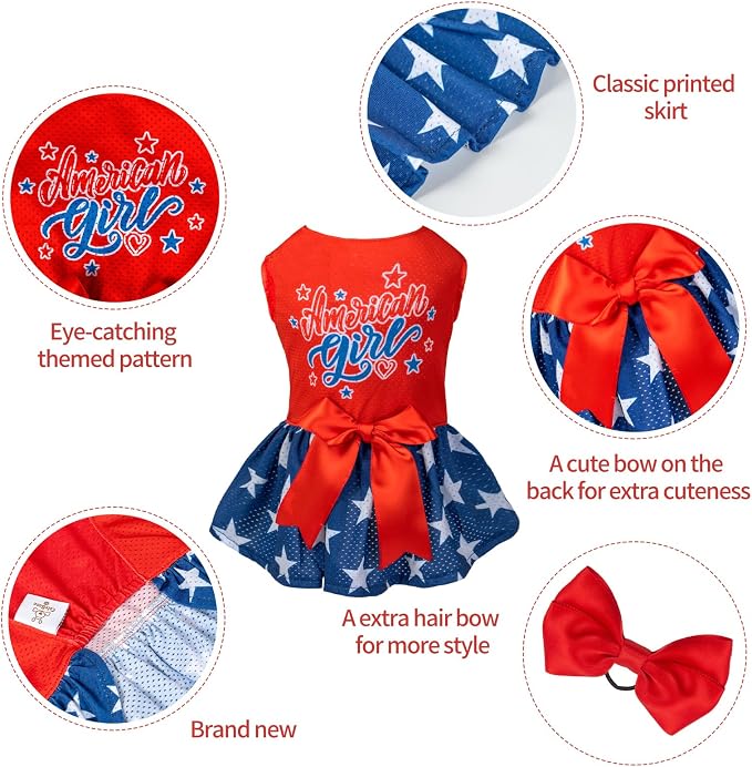 CuteBone Dog Mesh Dress Puppy Sundress Pet Outfit Summer Fashion for Small Dogs Girl Cat Clothes