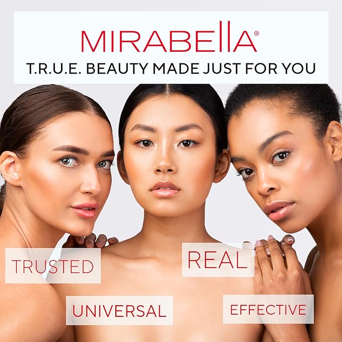 Mirabella - Luxe Advanced Formula Lip Gloss, Non-Sticky Hydrating Lip Glosses with Vegan Lanolin, Jojoba Oil & Vitamin E, Long-Lasting & Cruelty-Free Makeup, Lustre (Light Peach Nude)