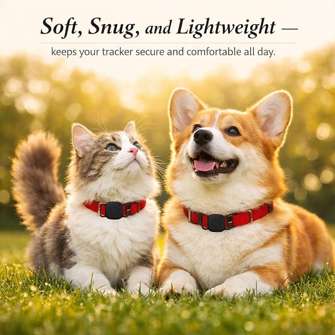 Waterproof Dog Collar Holder Case for Tile Mate 2024/2022 Tracker,2 Pack Anti Scratch Soft Silicone Case for cat pet Necklace, Protective Cover Accessories for Tile Tracker (Black/Pink)