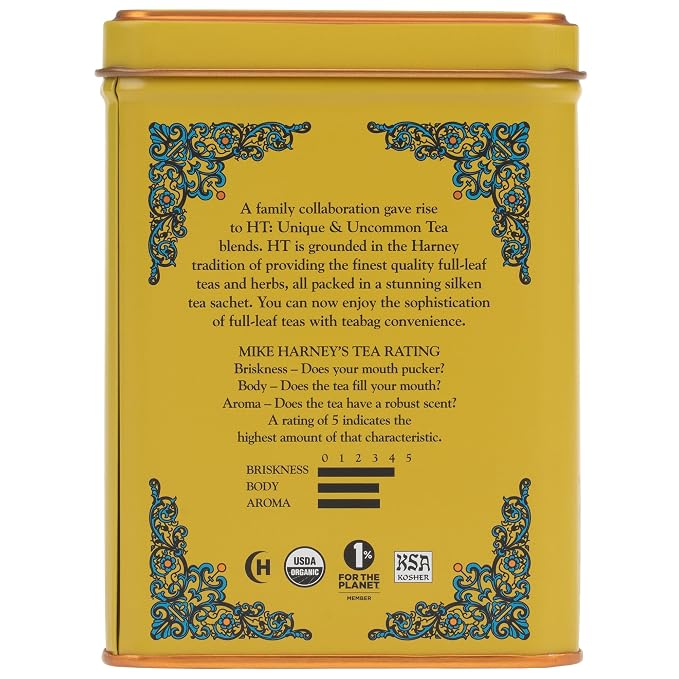 Harney & Sons Organic Ginger Lemon Tea, 20 Count
