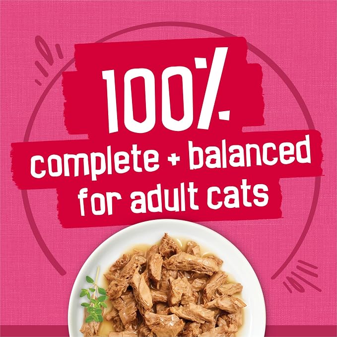 Purina Friskies Prime Filets Cat Food Variety Pack, 40 Pack 5.5 oz Cans | Surfin' and Turfin' wet cat food favorites in a savory gravy, made with real meat, poultry and seafood