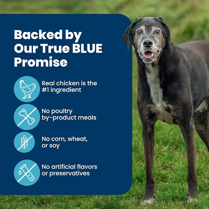 Blue Buffalo Life Protection Formula Chicken Large Adult Dog Food, 30 lb | Real Chicken #1 Ingredient, Antioxidant-Rich LifeSource Bits, Glucosamine Supports Joint Health & Mobility in Large Breeds
