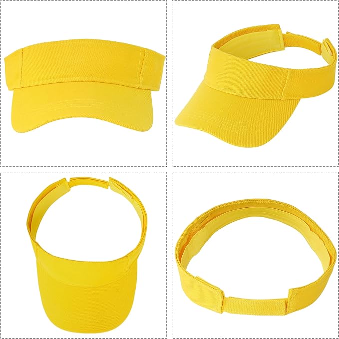 Marrywindix 1 Piece of Sport Wear Athletic Visor Sun Sports Visor Hat Visor Adjustable Cap for Women and Men