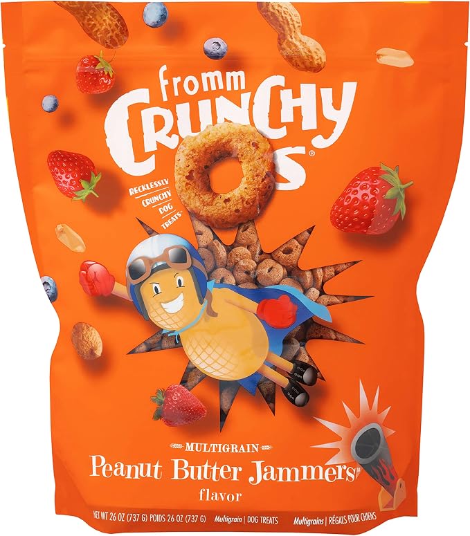 Fromm Crunchy Os Peanut Butter Jammers Dog Treats - 26 oz