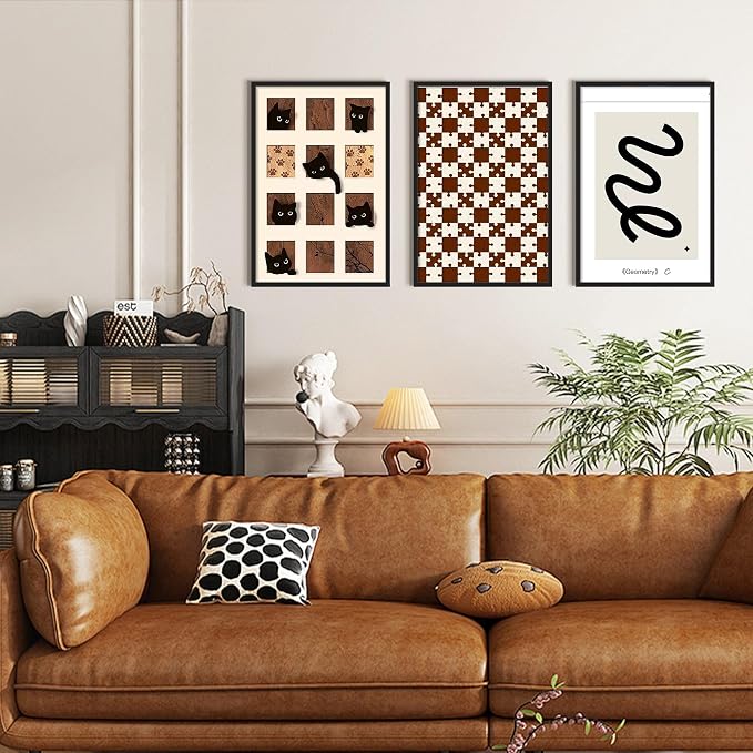 upsimples 20x30 Picture Frame, Gallery Wall Frames Set of 5, Black | Poster Frame Collage Wall Decor, 16x24 Picture Frame with Mat for Family, Baby, Hallway, Christmas