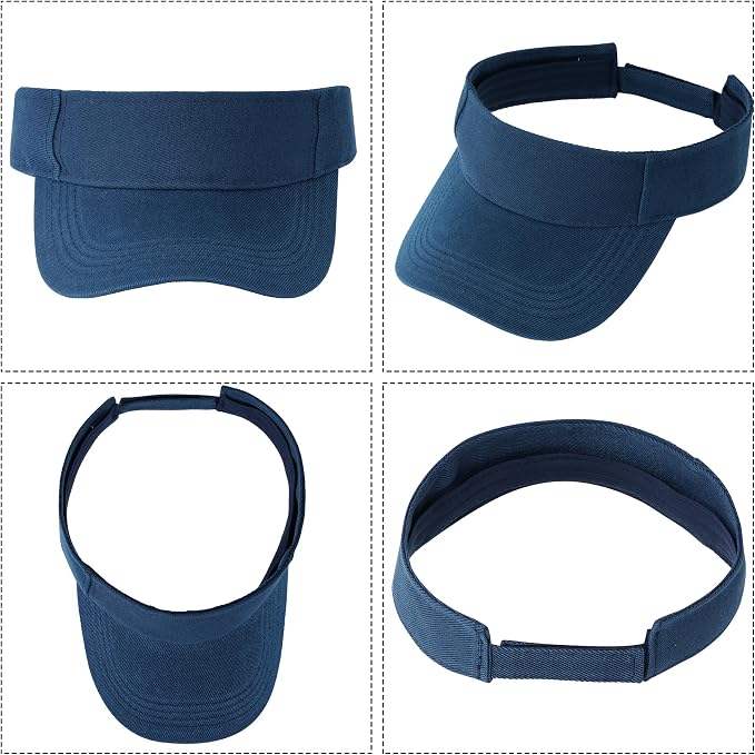 Marrywindix 1 Piece of Sport Wear Athletic Visor Sun Sports Visor Hat Visor Adjustable Cap for Women and Men