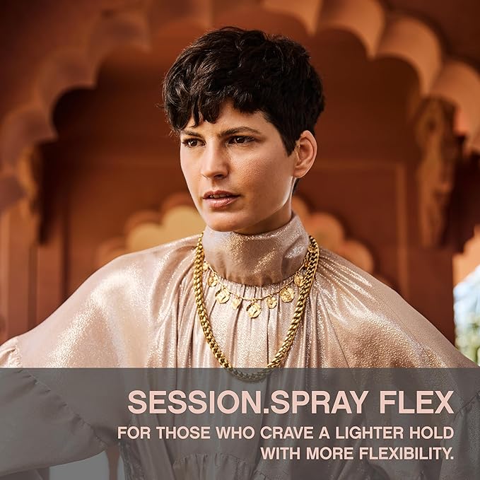KEVIN.MURPHY SESSION.SPRAY FLEX - Flexible Finishing Hair Spray - For All Hair Types - Lightweight Hold - Humidity Resistant Hair Care - 337 mL / 11.4 fl oz (Pack of 2)