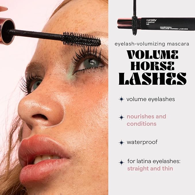 SARELLY, Eye Kit, Volume Horse Lashes Mascara + Lavadero Eye Makeup Remover, Sarelly Creative Lab