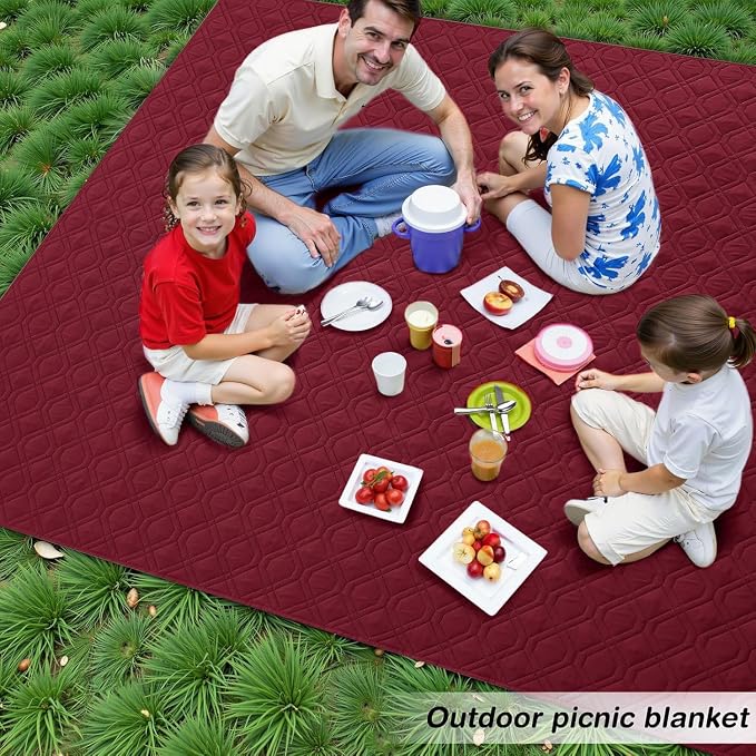 Waterproof Dog Bed Blanket - Soft Pet Blanket & Sofa Cover for Dogs | Reversible Washable Furniture Protector, Couch Covers for Pets (40x80 Inch, Wine Red/Beige)