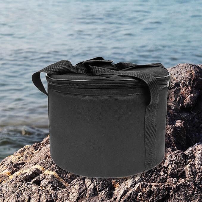 DuskHaven Carrying Bag Storage Case Portable Padded Liner Oxford Dedicated Mallet Pocket Suitable for Meditation Yoga Practice Camping