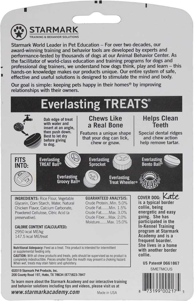 Starmark Everlasting Treat Medium Chicken USA 3.6 Oz (Pack of 3)