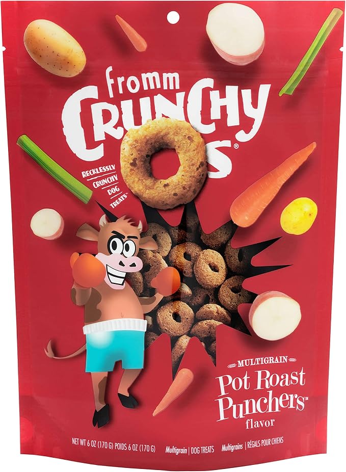 Fromm Crunchy Os Pot Roast Punchers Dog Treats - Beef Recipe - 6 oz