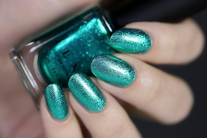 ILNP Funhouse - Carribean Green Ultra Metallic Bright Nail Polish