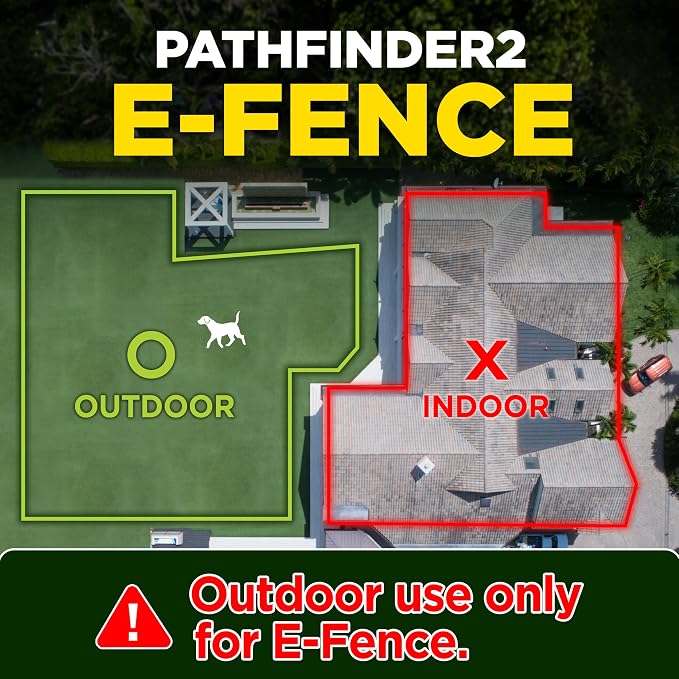 Dogtra Pathfinder 2 Additional Receiver Dog GPS Tracker e Collar Green LED Light No Monthly fees Free App Waterproof Smartwatch Control Satellite Real Time Tracking Long Range Smartphone Required