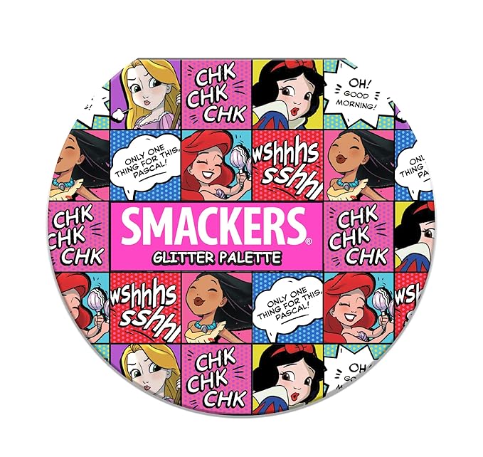 LIP SMACKER Lip Smacker Disney Comic Princess Makeup Palette Set - 0.44oz