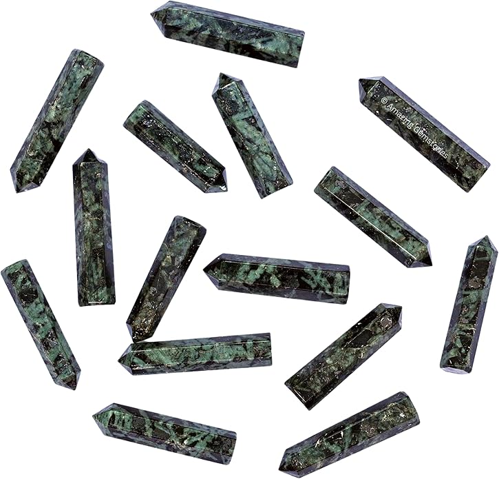 Amazing Gemstone Crystal Points Bulk Healing Crystals & Stones - Premium Single Terminated Healing Wand Point Bulk Crystals for Crafts, Crystal Grid, DIY Work