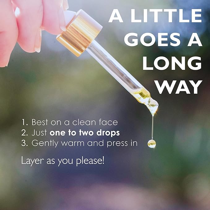 JustUs Skincare, Brilliance - Vitamin C Oil Serum for Face, reduce age spots, discoloration, and hyperpigmentation, Vitamin C with Teprenone, Borage + Tetrahexldecyl Ascorbate - 30ml / 1 oz