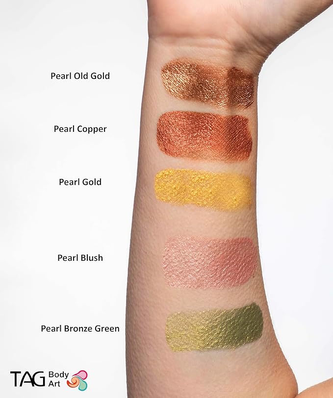 TAG Face and Body Paint - Pearl Old Gold 32gm