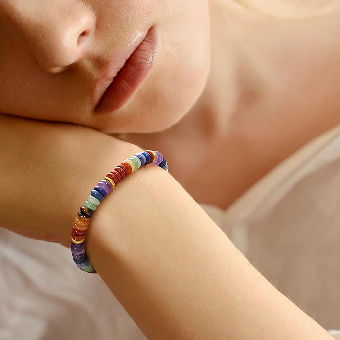 Yavannah Crystals and Healing Stones Beaded Bracelets Stress Relief Spiritual Gifts for Women