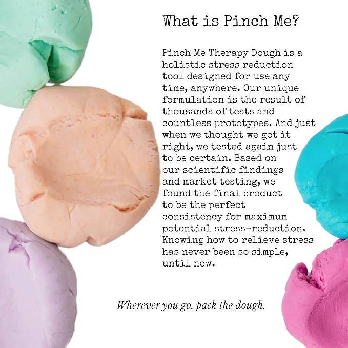 Pinch Me Therapy Dough - Holistic Aromatherapy Stress Relieving Putty - 10 Ounce (Zen)
