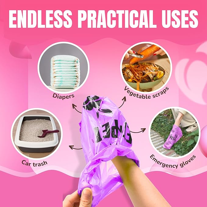 Pet N Pet Poop Bags for Dogs, 288 Count Dog Waste Bags, Lavender Scented