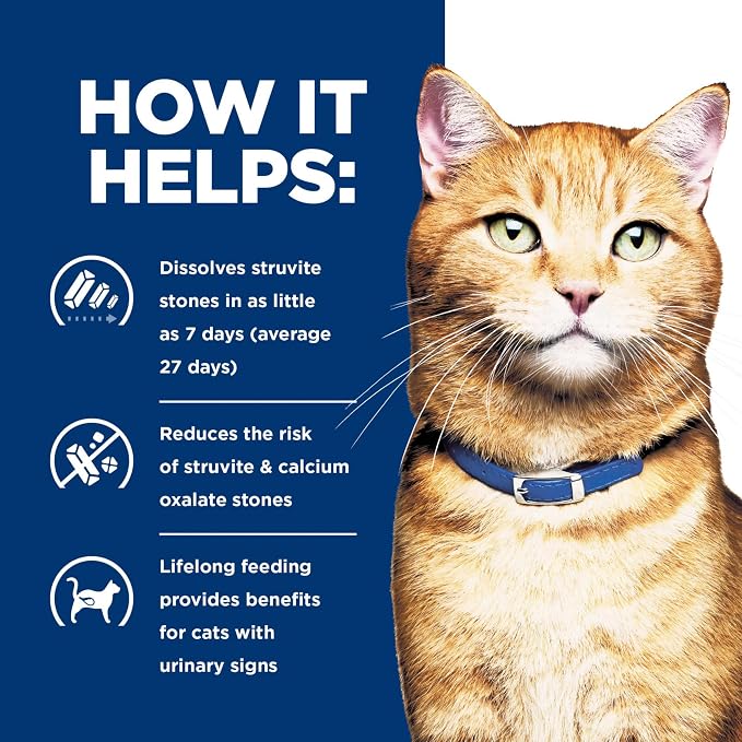 Hill's Prescription Diet c/d Multicare Urinary Care Wet Cat Food | #1 Veterinarian Recommended, Tuna & Vegetable Stew, 2.9 oz. Cans, 24-Pack