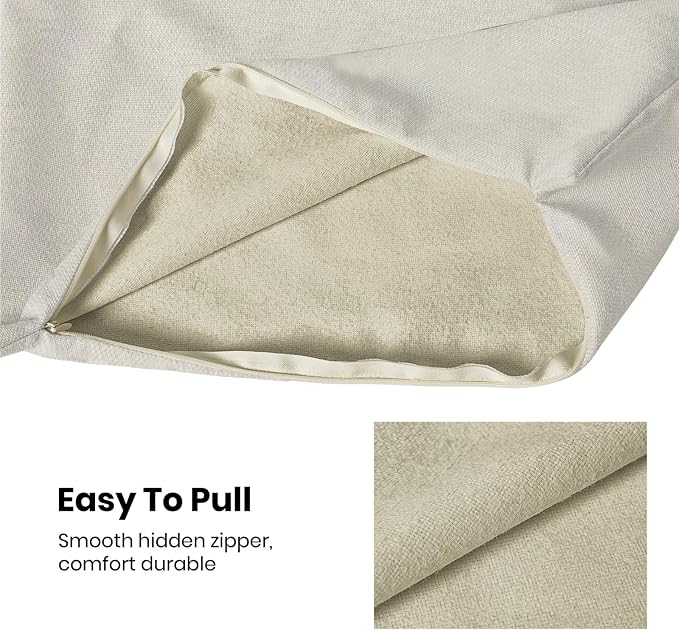 AEIOAE Boho Pillow Covers 22x22 Inch Set of 2,Brown Beige Carpet Pattern Throw Pillows Case,Ethnic Design Retro Outdoor Decorative Square Linen Farmhouse Decor Cushion Covers for Home Sofa Couch