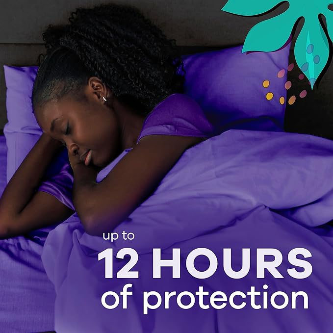 Always Radiant Teen with FlexFoam Pads, Size 4, Overnight Absorbency, with Wings, Unscented, Up to Zero leaks, Zero Feel Protection, 18 Count